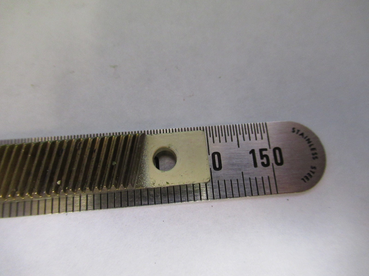 LOT 4 PIECES RACK GEAR BAUSCH LOMB AO SPENCER MICROSCOPE PART AS PICTURE U8-A-38