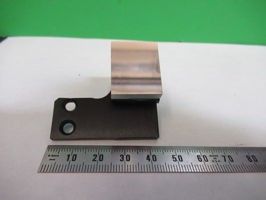 OLYMPUS JAPAN MOUNTED GLASS FLAT MIRROR MICROSCOPE PART AS PICTURED T6-B-06