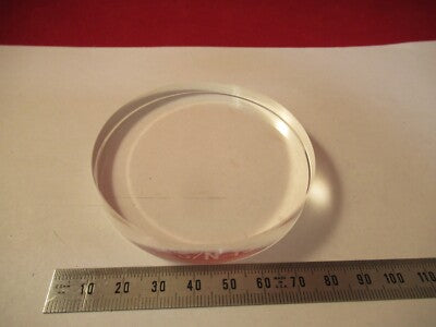 Optical Flat Fused silica Uncoated 3" Diameter 1/10 Wave Optics AS Pic