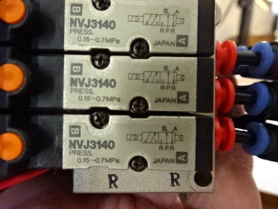 Pneumatic Set of Valves Solenoids Air Control Systems B