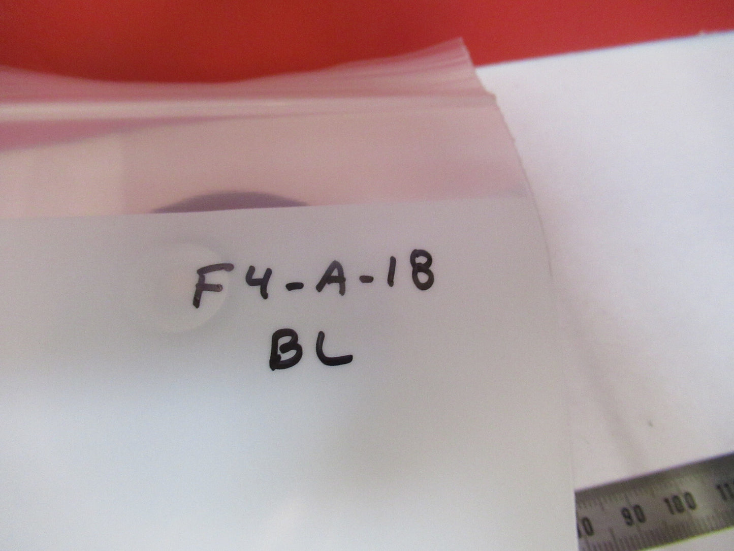 INDUSTRIAL BAUSCH LOMB CONDENSER + IRIS MICROSCOPE PART AS PICTURED F8-A-18