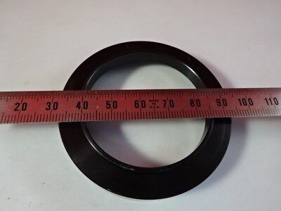 COVER LENS STEREO MICROSCOPE PART OPTICS AS IS &51-A-53