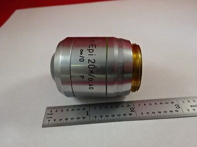MIKROSKOP POLYVAR REICHERT LEICA OBJEKTIV EPI PLAN 20X POL AS IS BIN#C5-H-04
