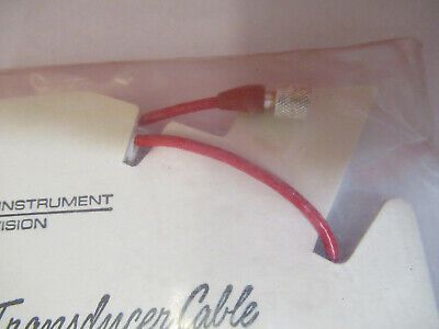 PCB ENDEVCO LOW NOISE CABLE 12in 3090A for accelerometer  AS PICTURED &Q1-FT-68