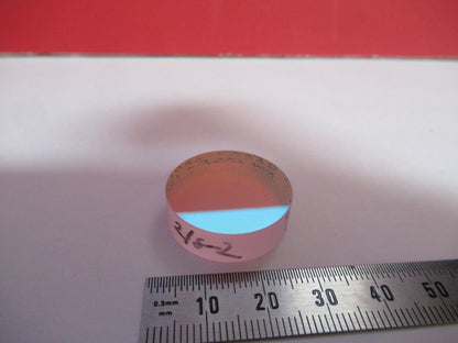 OPTICAL FLAT COATED FUSED SILICA 532nm HP LASER OPTICS AS PICTURED Q2-27