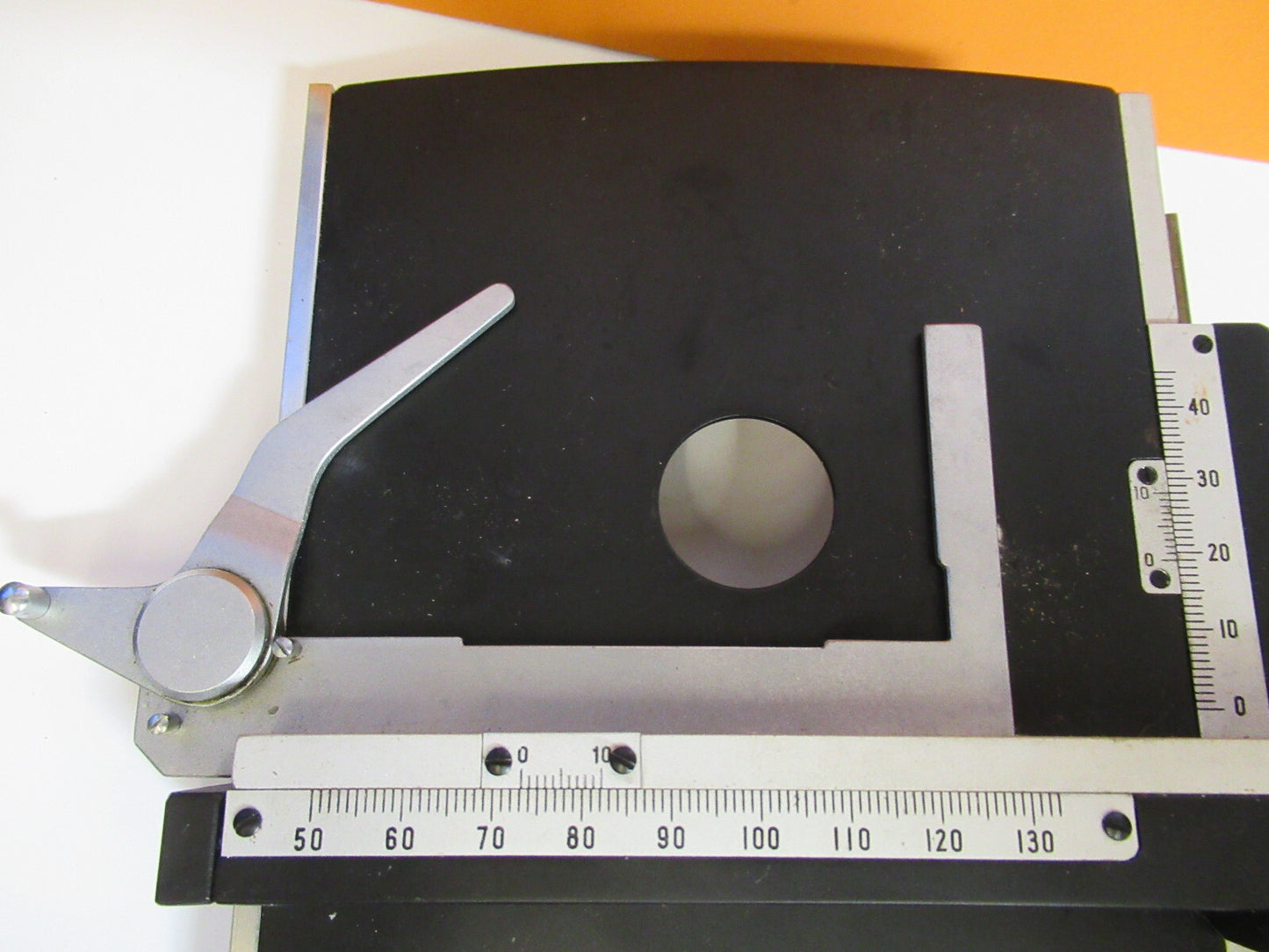 Kyowa Tokyo Japan Xy Stage Clip Microscope Part