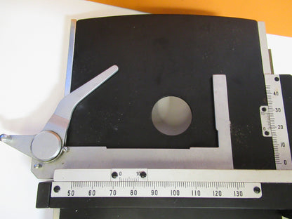 Kyowa Tokyo Japan Xy Stage Clip Microscope Part