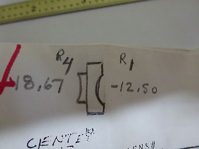 OPTICAL SMALL COMPOSITE CONCAVE LENS LASER OPTICS #X5-38