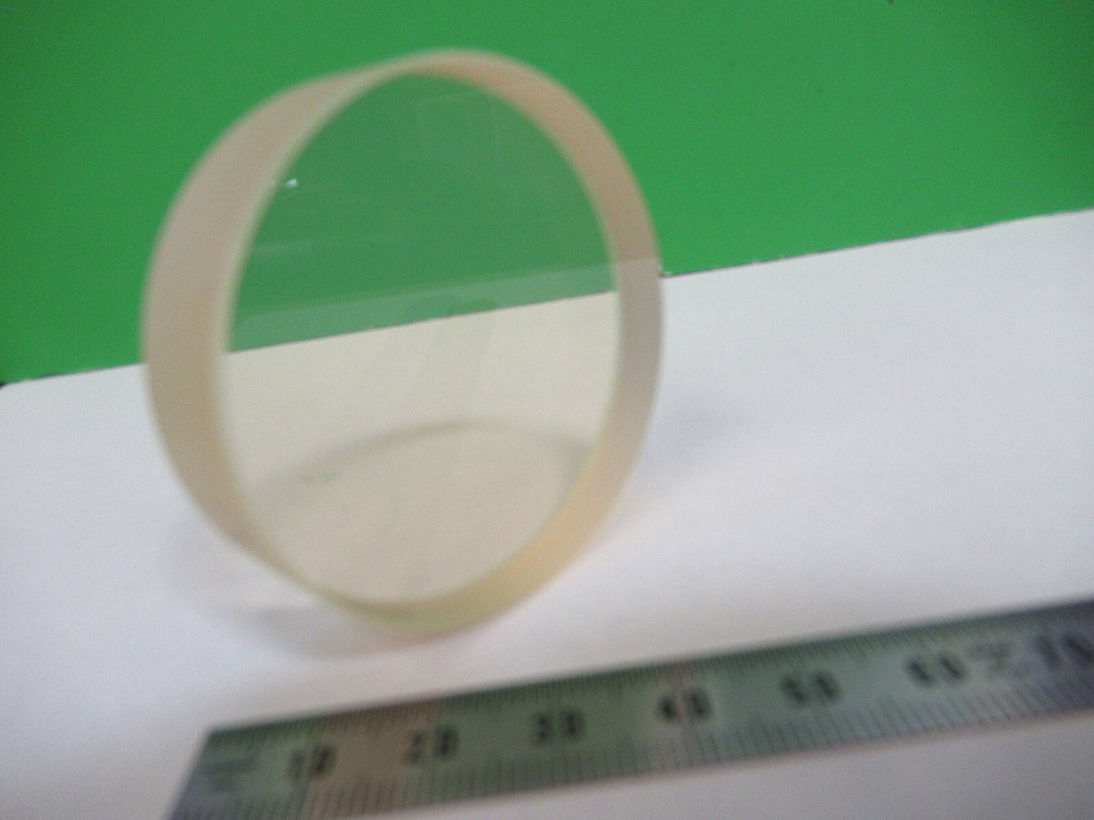 EDMUND OPTICAL FLAT 2" DIA 1/10 WAVE ZERODUR LASER OPTICS AS PICTURED &G2-A-23