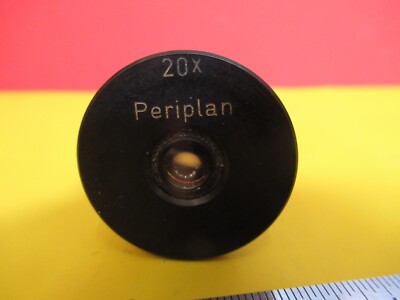 PERIPLAN EYEPIECE OCULAR LENS 20X MICROSCOPE PART OPTICS AS PICTURED &FT-6-157