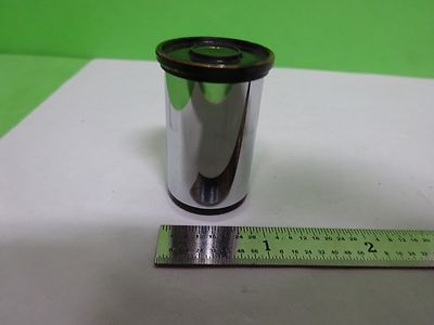 MICROSCOPE LEITZ GERMANY EYEPIECE OCULAR YELLOW FILTER 10X OPTICS AS IS #2B-E-21