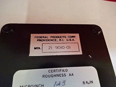 CALSURF ROUGHNESS STANDARD FEDERAL AS PICTURED &86-91
