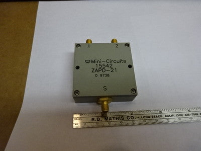 RF MICROWAVE MODULE MINI CIRCUITS ZAPD-21 FREQUENCY CONTROL AS IS #81-39