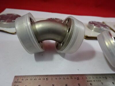 LOT 6 EA ULTRA HIGH VACUUM MDC CF FIXTURE ELBOW AS IS &86-106