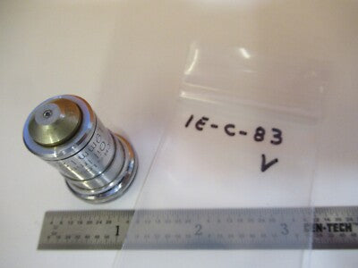 BAUSCH LOMB 97X OPTICS OBJECTIVE MICROSCOPE PART AS PICTURED &1E-C-83
