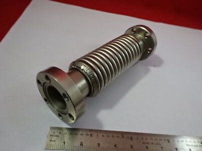 ULTRA HIGH VACUUM MDC CF FIXTURE FLEXIBLE COUPLING BELLOWS AS IS &86-111