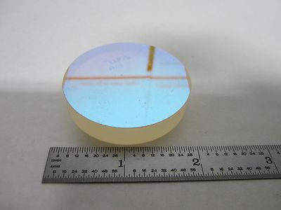 Optical Flat [coating damaged, scratches] Optics AS IS