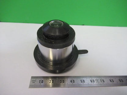 GENERIC CONDENSER + IRIS OPTICS MICROSCOPE PART AS PICTURED &R3-B-01