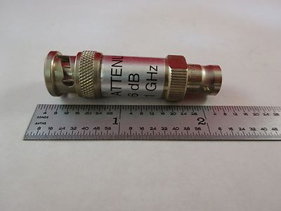 ATTENUATOR 6 dB 1 GHz RF MICROWAVE FREQUENCY BNC PART #M3-B-20