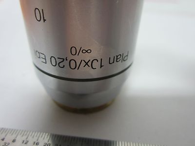 OPTICAL MICROSCOPE OBJECTIVE REICHERT LEICA EPI 10X INFINITY OPTICS  BIN#A1-M-21