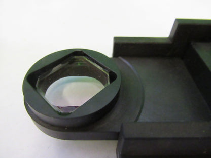 AUS JENA GERMANY DIC SLIDE OPTICS POLARIZER MICROSCOPE PART AS PICTURED V8-B-02