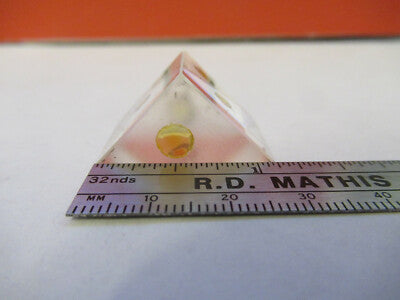 OPTICAL GLASS PRISM OPTICS AS PICTURED #W8-FT-20