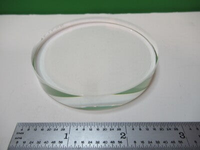 Optical Flat Fused silica Zygo 3" Dia small blemish Optics