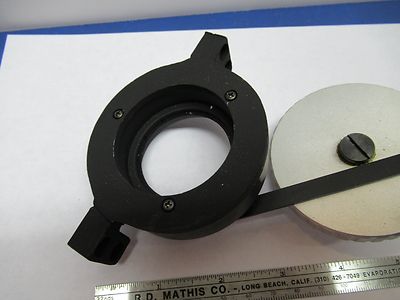 NIKON MET JAPAN OPTICAL DIAPHRAGM IRIS OPTICS MICROSCOPE PART AS IS &85-11