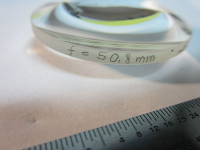 Optical Bi Convex Lens Fl 50.8 mm Laser Optics