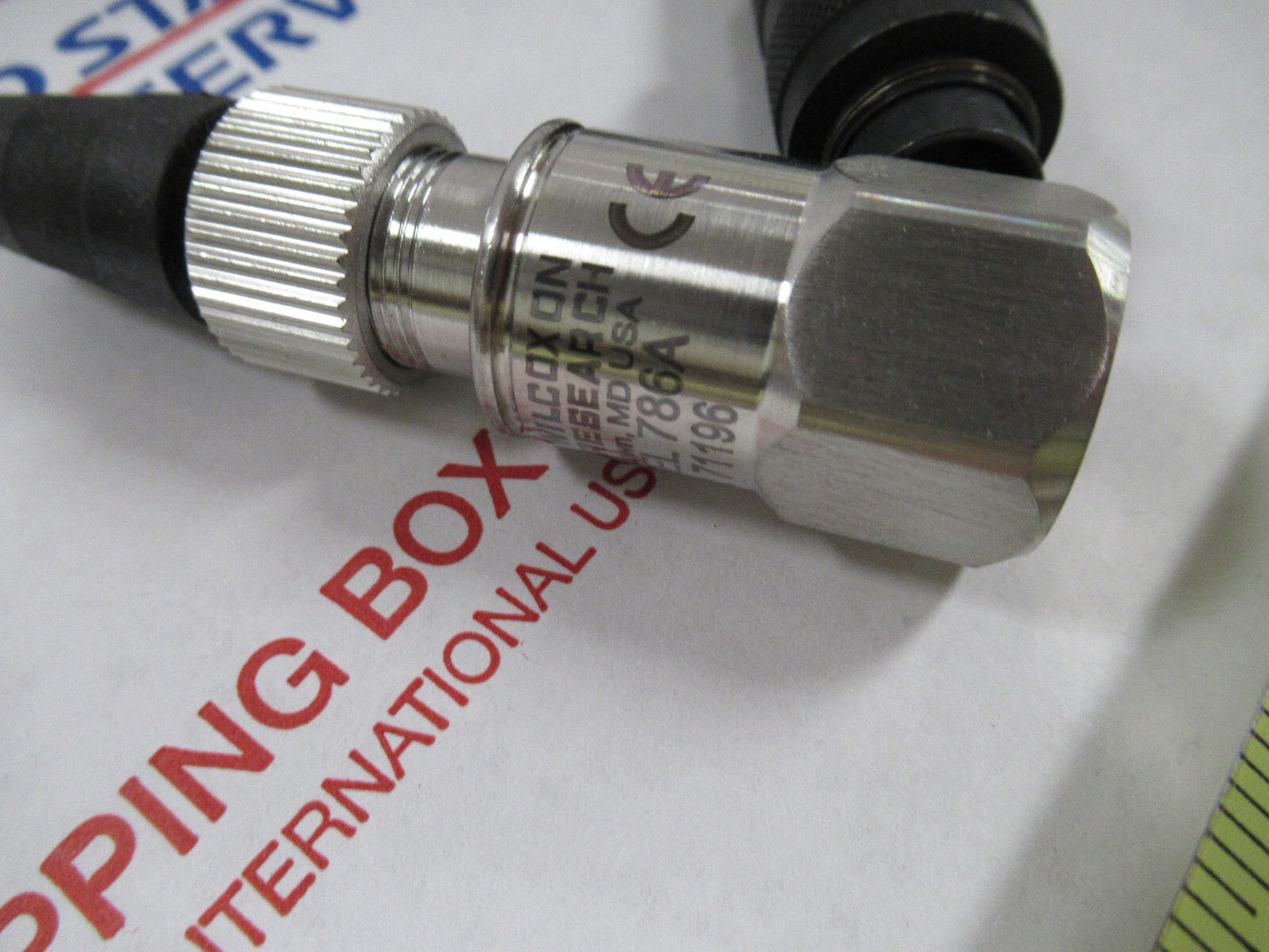 WILCOXON AMPHENOL 786A ACCELEROMETER TEST VIBRATION X8-FT-98