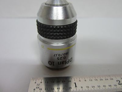 Microscope Objective Olympus DPlan 10X Optics Bn