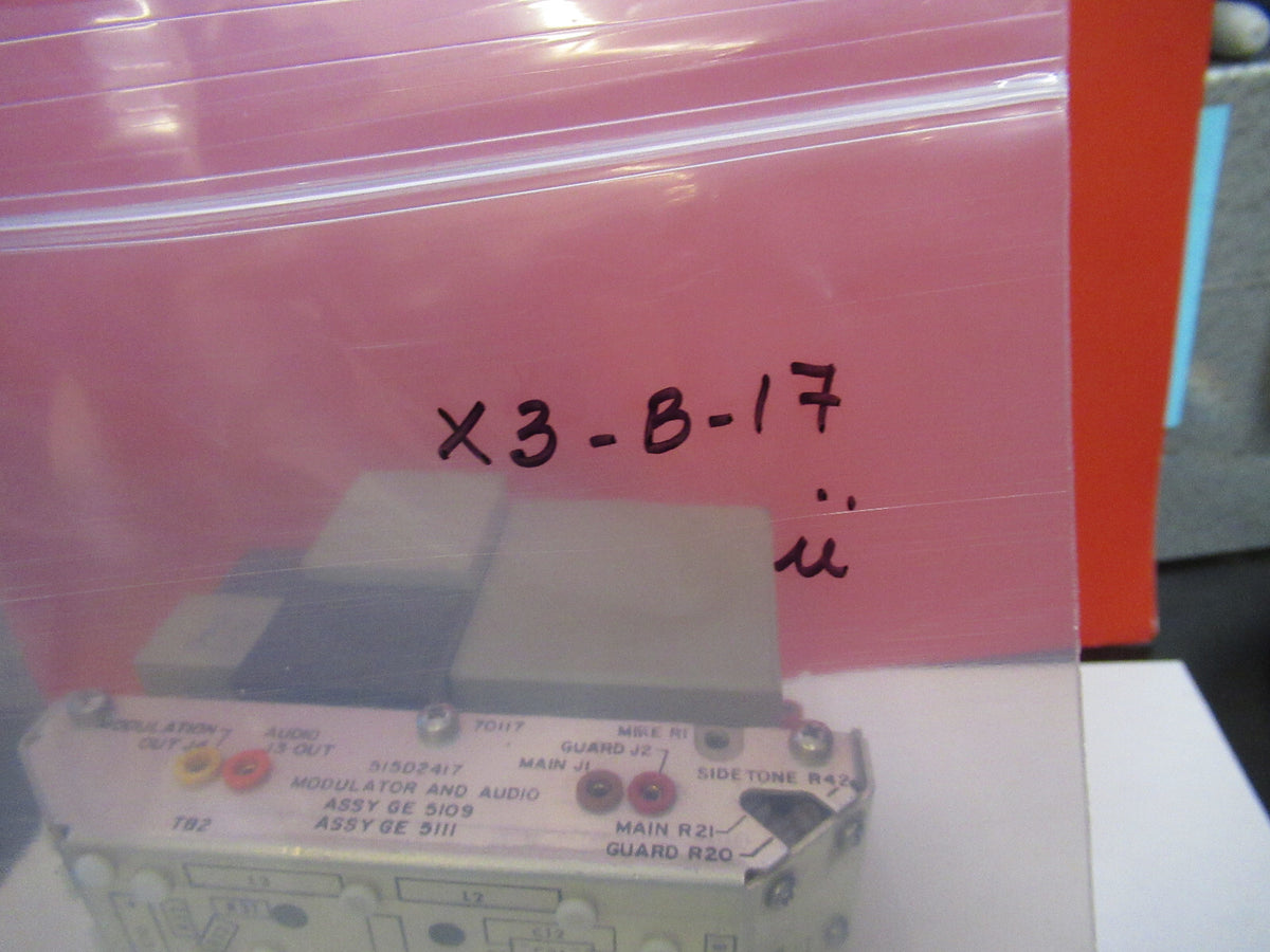 Module for RT-742A/ARC-51BX Mil Spec Radio Receiver IS Pictured