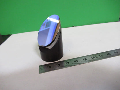 OLYMPUS JAPAN MOUNTED GLASS FLAT MIRROR MICROSCOPE PART AS PICTURED T6-B-08