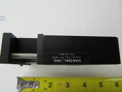 PARKER DAEDAL STAGE MICROMETER POSITIONING POSITIONER OPTICS MECHATRONICS ETC