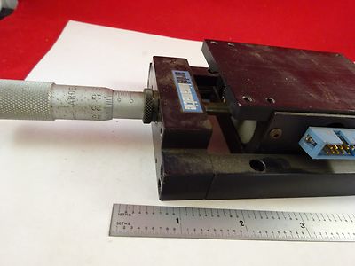 MICROSCOPE PART POSITIONING ARDEL KINAMATIC MICROMETER STAGE AS IS BIN#F8