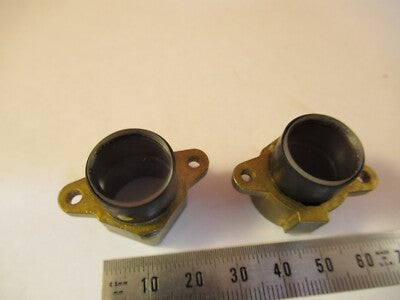 American Optics American Optical Co. Lot 2 Ea Lenses Stereo Microscope Part