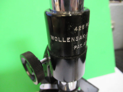 Antique Rare Wollensak Collectable 425 Microscope Optical