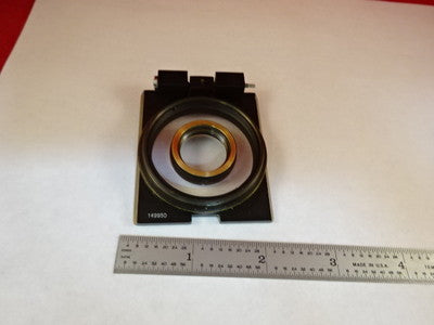 MICROSCOPE PART ZEISS POLARIZER OBJECTIVE HOLDER POL OPTICS AS IS #X6-B-15