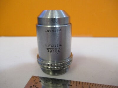 LEITZ WETZLAR OBJECTIVE POL 10X /170 OPTICS MICROSCOPE PART AS PICTURED &11-B-27