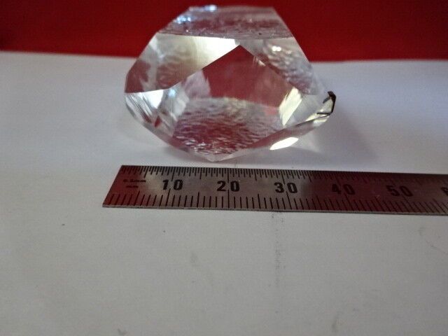 RARE BOULE SYNTHETIC QUARTZ SINGLE CRYSTAL HIGH PRESSURE SEED INSIDE &5-DT-C