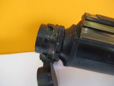 ANTIQUE BAUSCH LOMB 1890's TUBUS + NOSEPIECE MICROSCOPE PART AS PICTURED Q6-A-54
