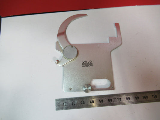 Wild M20 Clip Assembly Stage Microscope Part