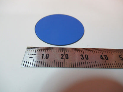 WILD HEERBRUGG SWISS M20 BLUE GLASS FILTER MICROSCOPE PART AS PICTURED &14-B-22