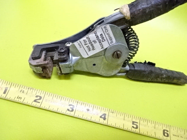 FOR PARTS CABLE STRIPPER TOOL [rusty] AS IS #TA-3-10