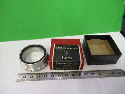 BAUSCH LOMB STEREO 2X LENS  31-26-19 MICROSCOPE PART OPTICS AS PICTURED S1-B-62