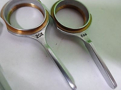 MIKROSKOPTEIL OBJEKTIVHALTER LOT OPTIK AS IS BIN#Y6-E-21