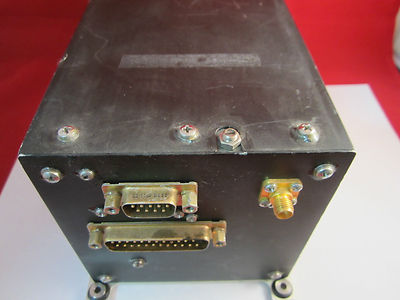 SPACE GRADE QUARTZ OSCILLATOR FTS 5 MHz FREQUENCY STANDARD VERY RARE BIN#8Z