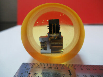 sample specimen metallographic polished etched welded metal AS PICTURED #5M-X7