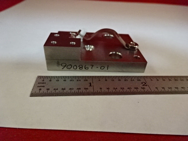 MICROSCOPE PART TOOL SPECIMEN HOLDER STAGE UNKNOWN APPLICATION AS IS #Z7-A-02