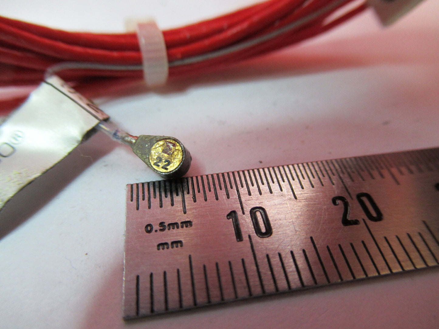 PCB PIEZOTRONICS ENDEVCO MODEL 22 + CABLE ACCELEROMETER AS PICTURED s9-ft-83